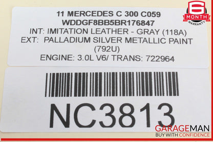08-18 Mercedes W204 C300 Rear Left Side Door Control Module 2129003906 OEM