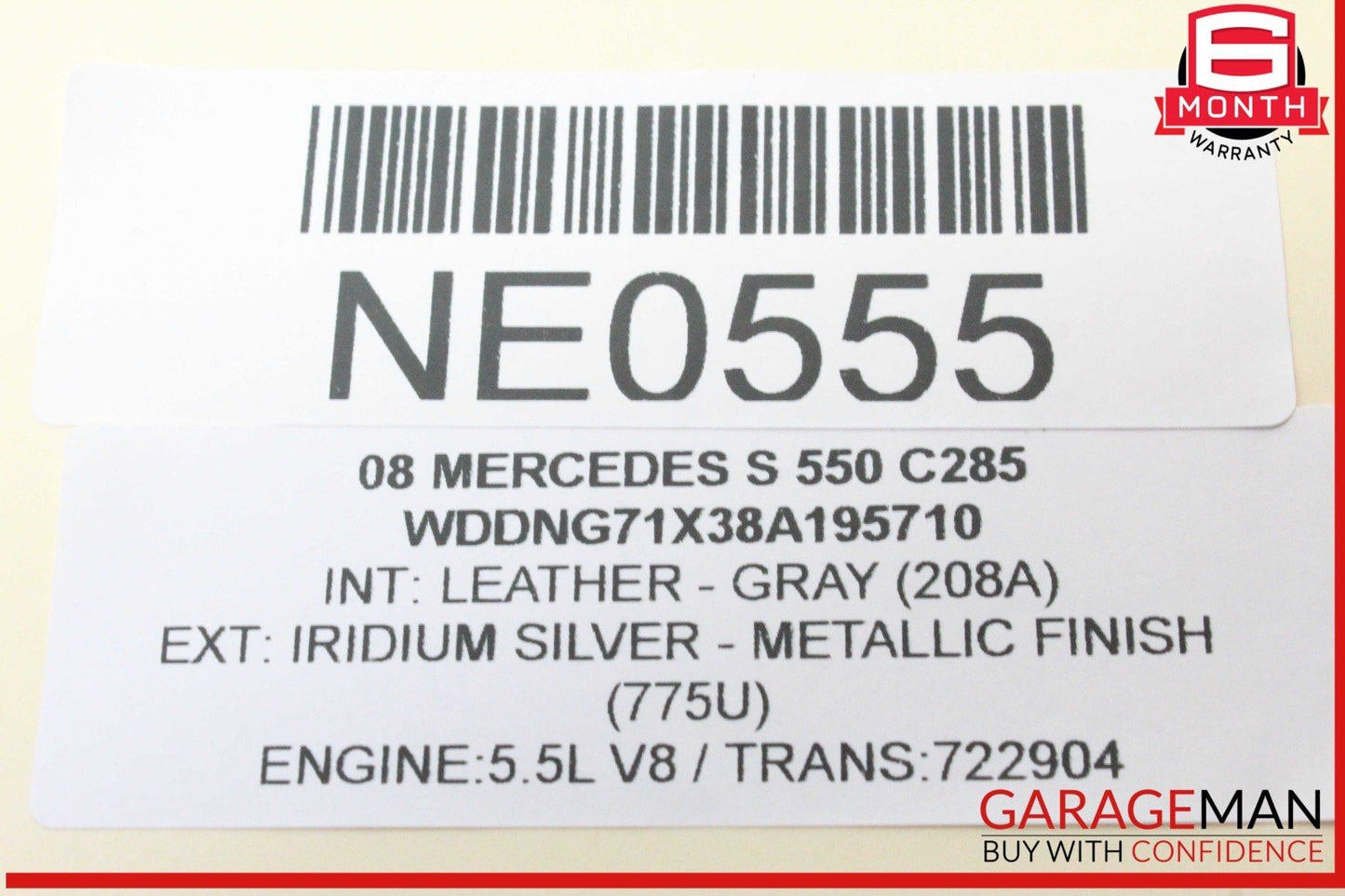07-14 Mercedes W221 S550 S600 CL550 Headlight Head Light Switch Control Module