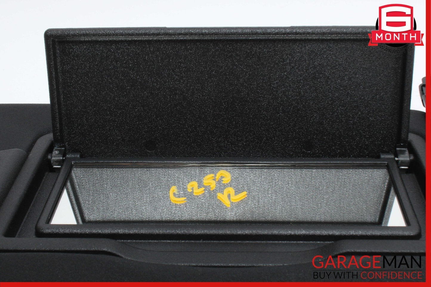 08-14 Mercedes W204 C250 Front Right Side Sun Visor Sunvisor Shade Black OEM