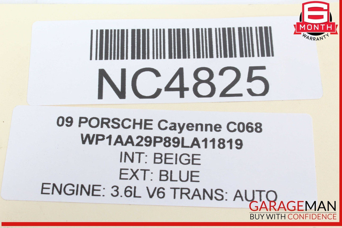 03-10 Porsche Cayenne 955 957 Rear Right Side Door Lock Latch Actuator OEM