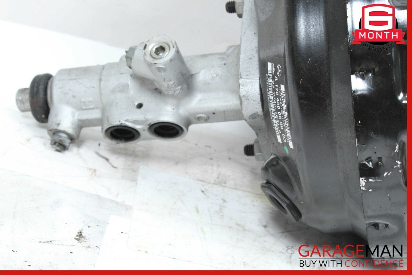 12-16 Mercedes R172 SLK250 Master Cylinder Power Brake Booster 1724300830 OEM