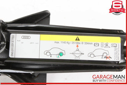 15-18 Audi Q3 Quattro Emergency Spare Wheel Jack Lift OEM