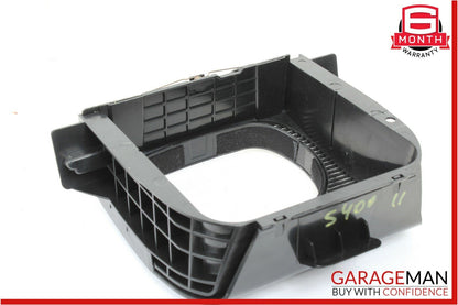 07-11 Mercedes W221 S400 S550 Steering Column Cover Trim Panel Black 2214620195