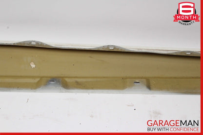 06-13 Mercedes W251 R350 Left Side Rocker Skirt Molding Panel Calcite White