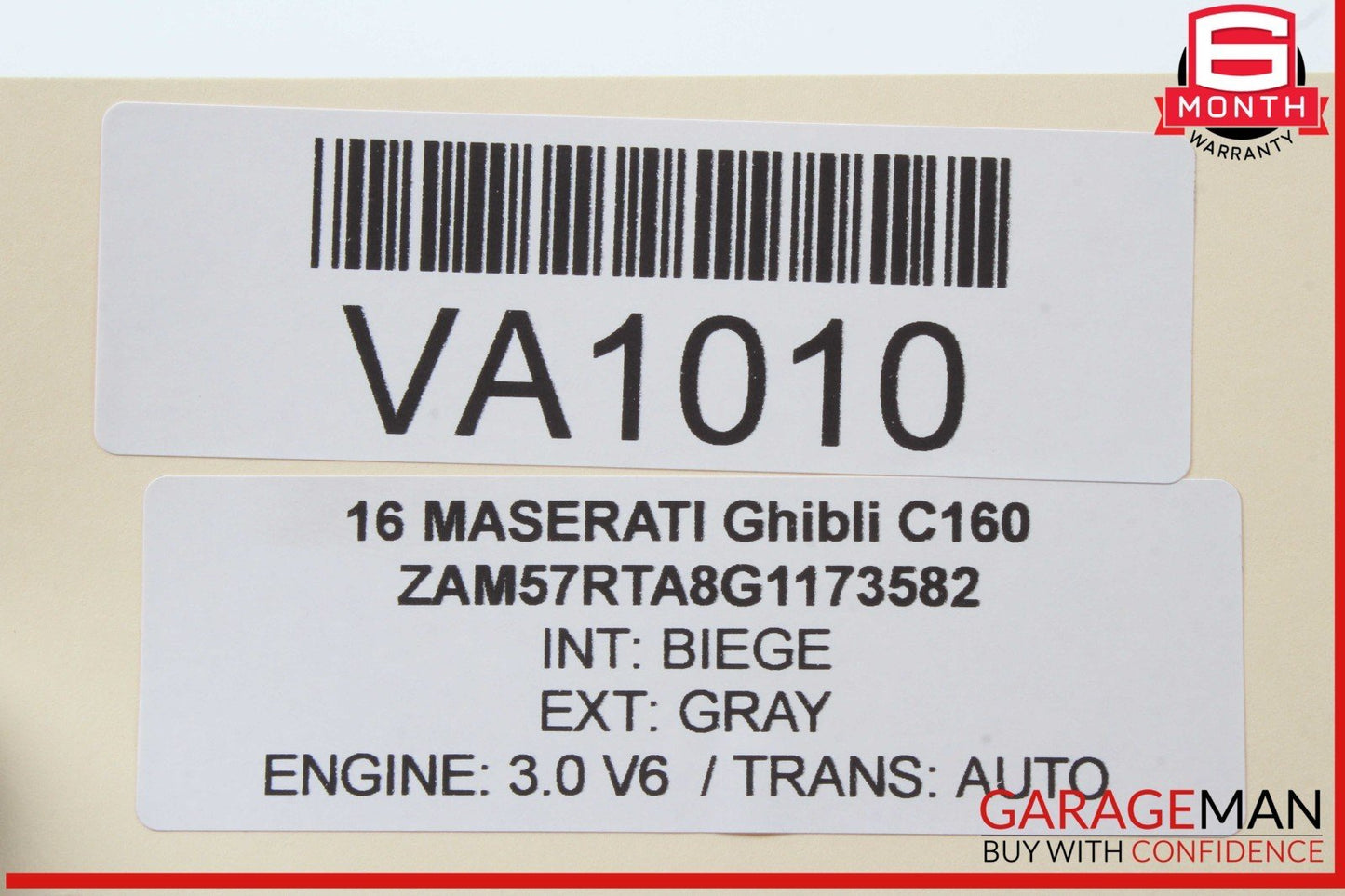 14-24 Maserati Ghibli Telematics Communication Control Module Unit OEM