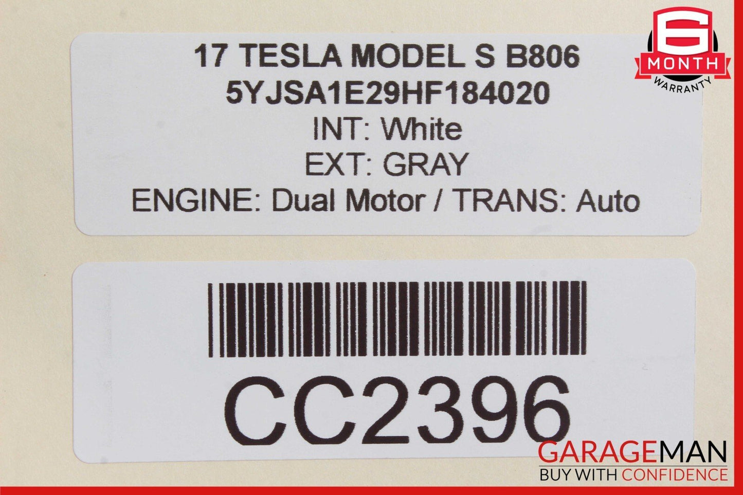 16-20 Tesla Model S Front Small Drive Unit Electric Motor 1035000-00-J OEM