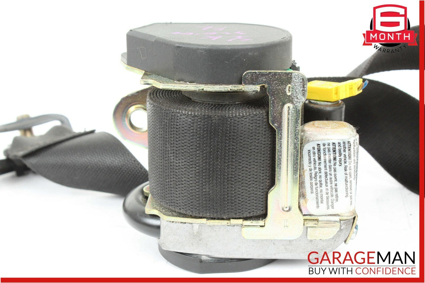 99-04 Mercedes R170 SLK320 Front Left Side Seat Belt Seatbelt Retractor Black