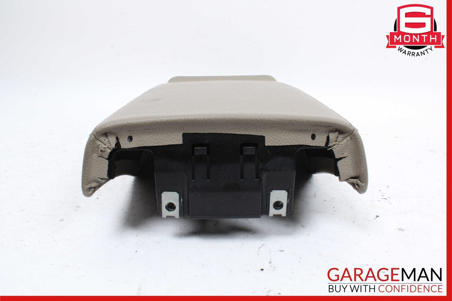 03-06 Mercedes R230 SL500 SL55 AMG Center Console Rear Lid Cover Panel Beige OEM
