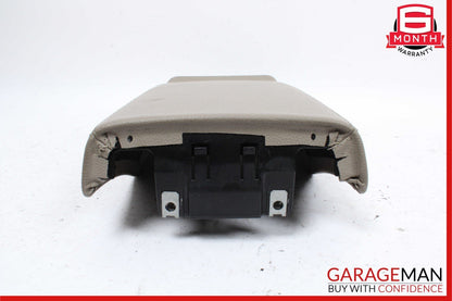 03-06 Mercedes R230 SL500 SL55 AMG Center Console Rear Lid Cover Panel Beige OEM