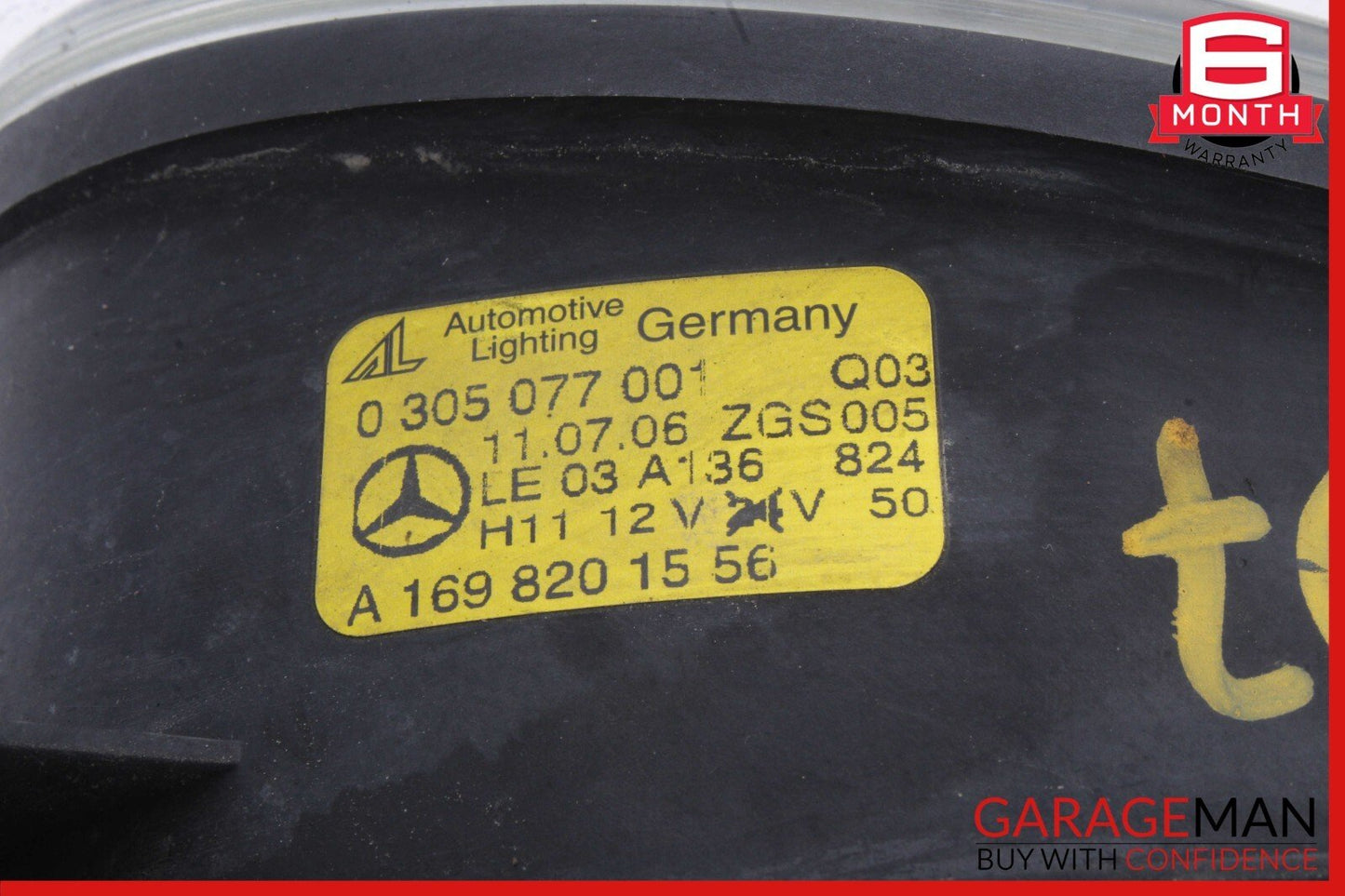 05-13 Mercedes W164 ML350 GL450 Fog Light Lamp Left Driver 1698201556 OEM