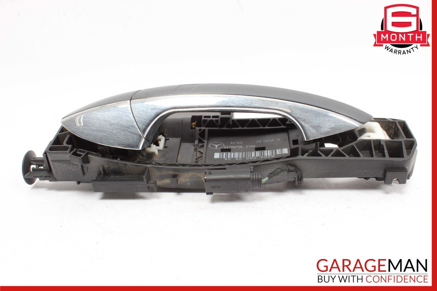 12-14 Mercedes W218 CLS500 Rear Left Side Exterior Door Handle Keyless Go OEM