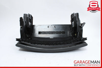 07-13 Mercedes W221 S550 Center Console CD Player Cover Trim Panel Black OEM
