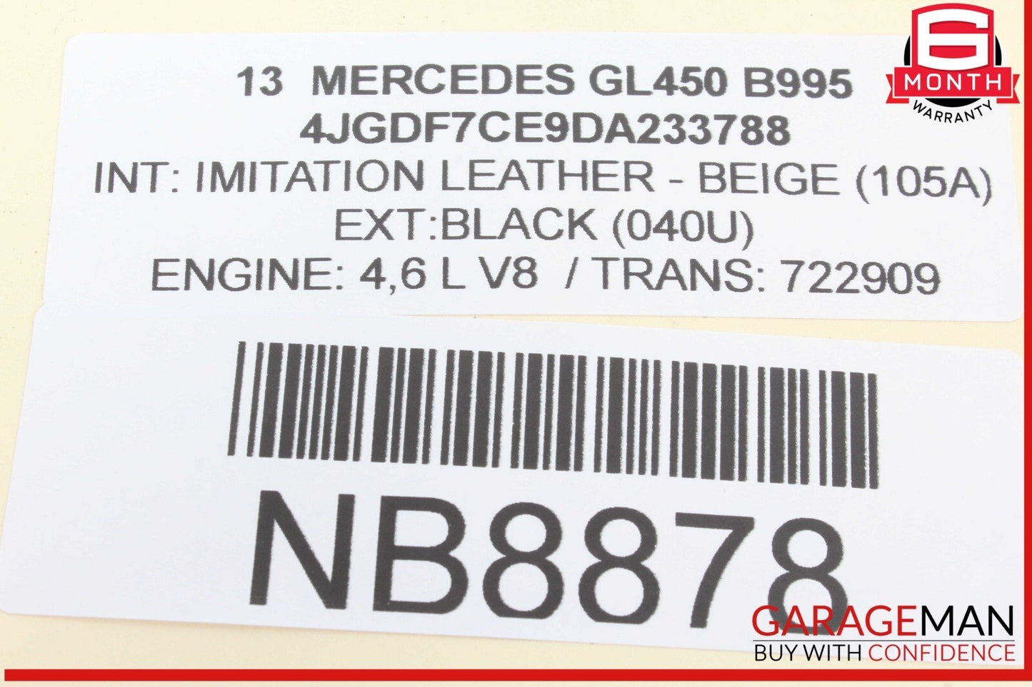 10-17 Mercedes X166 GL450 E350 Sirius Satellite Radio Receiver Module Unit OEM