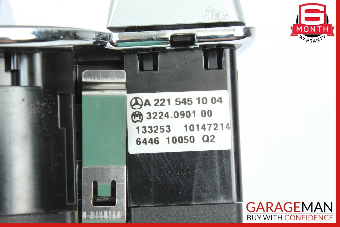 07-14 Mercedes W221 S550 S600 CL550 Headlight Head Light Switch Controller OEM