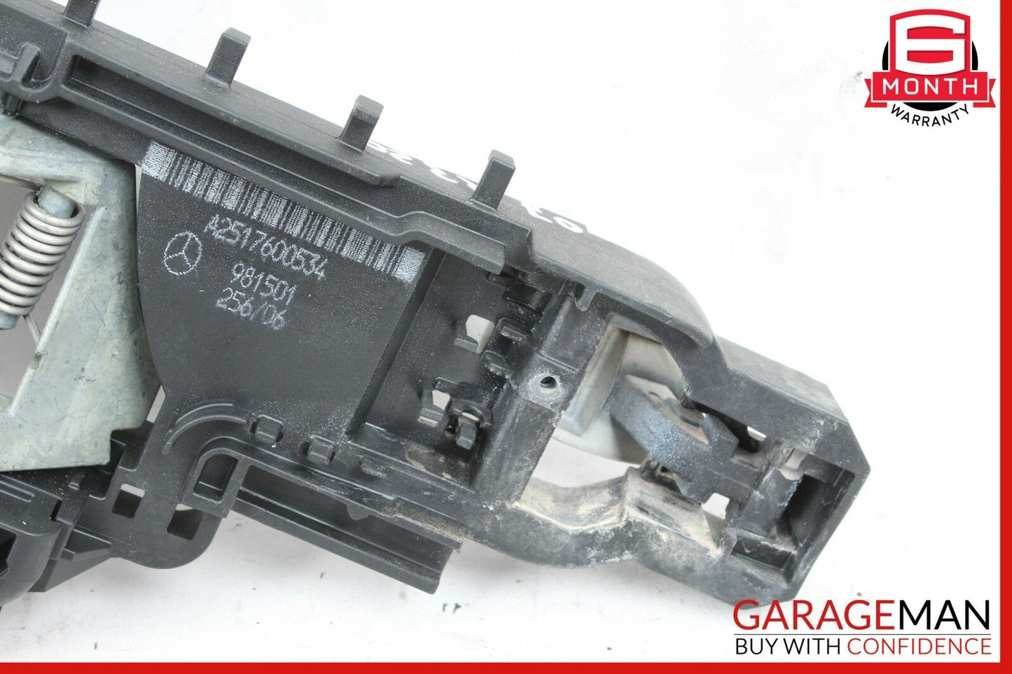 06-10 Mercedes W251 R350 Rear Left Side Exterior Door Handle 2517600634 OEM