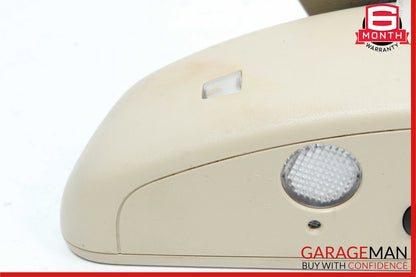 08-14 Mercedes W204 C250 C350 Top Upper Rear View Mirror Assembly Beige