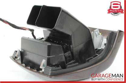 07-13 Mercedes W221 S550 Rear Center Console AC A/C Air Vent Trim Bezel Wood OEM