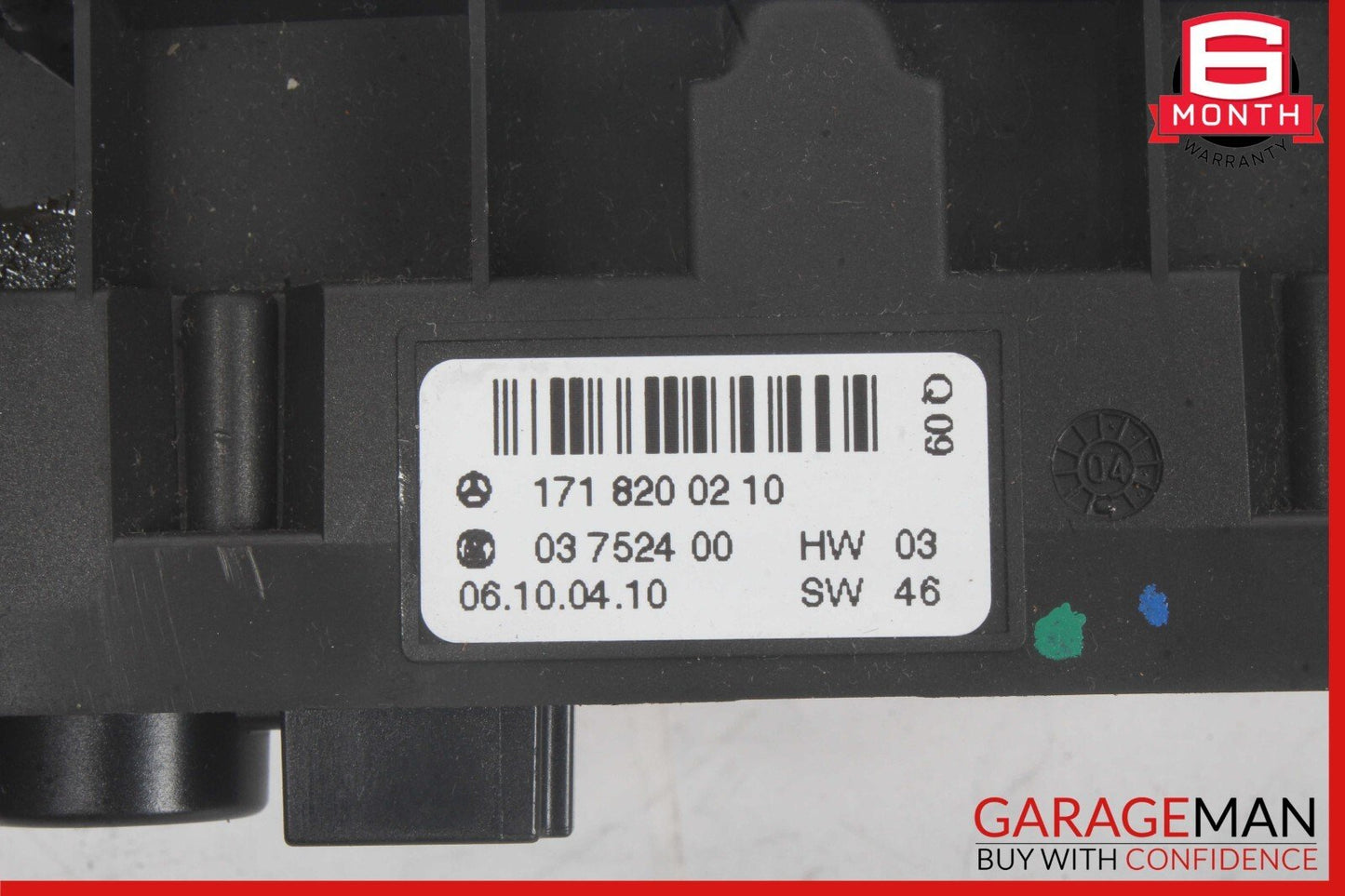 05-11 Mercedes R171 SLK350 SLK280 Door Lock Dash Hazard Light Control Panel OEM