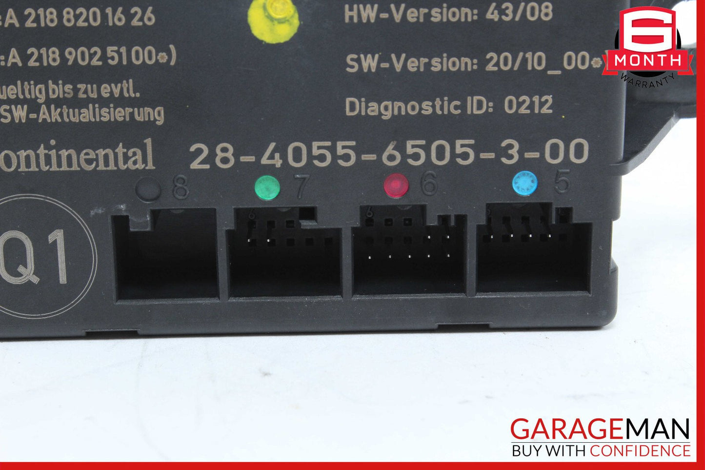 08-18 Mercedes W204 C250 CLS550 C300 Rear Right Side Door Control Module OEM