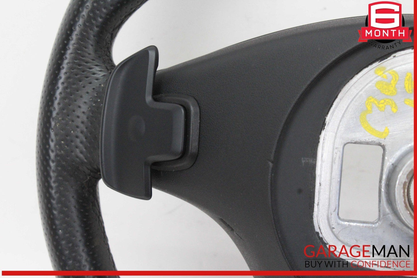 15-18 Mercedes W205 C300 GLC300 Steering Wheel Black w/ Paddle Shifters OEM