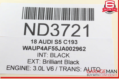 2018-2024 Audi S5 Headlight Head Lamp Control Control 4M0941531S Genuine