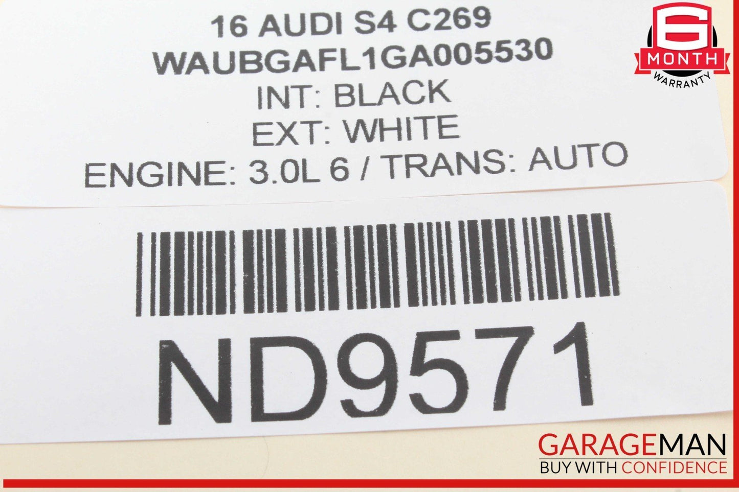 13-16 Audi S4 A4 Front Left Driver Side Door Control Module Unit 8T0959793P OEM