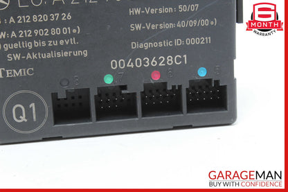 08-18 Mercedes W204 C250 C300 E400 Front Right Side Door Control Module OEM