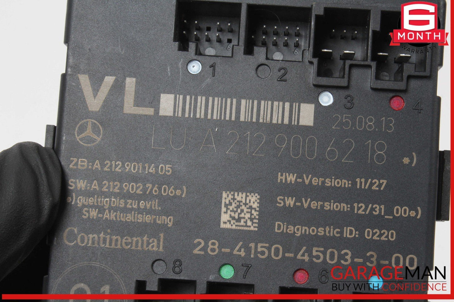 08-18 Mercedes R172 SLK250 C300 CLS550 Front Left Side Door Control Module OEM