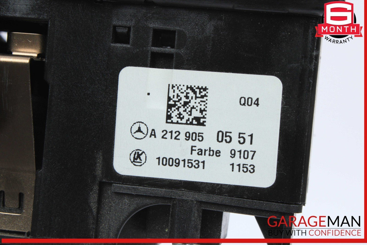 08-20 Mercedes X204 GLK250 GLK350 Headlight Fog Light Switch Control Module OEM