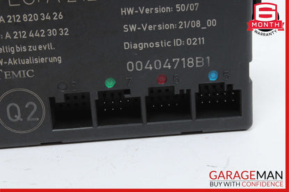 08-12 Mercedes C300 GLK350 E350 Front Right Side Door Controller Module Unit OEM