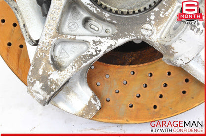 97-05 Porsche 911 Carrera Rear Left Side Spindle Knuckle w/ Rotor Disc OEM