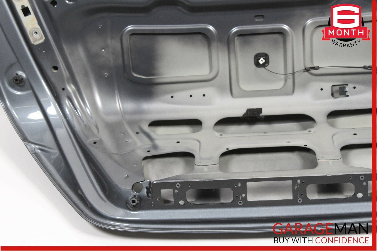 07-13 Mercedes W221 S550 S63 AMG Rear Trunk Lid Deck Shell Panel Cover Flintgray
