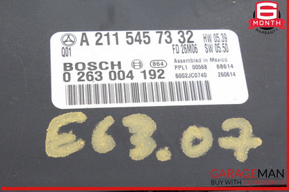 07-08 Mercedes W211 E63 AMG E350 E550 Parking Distance Control Module Unit OEM