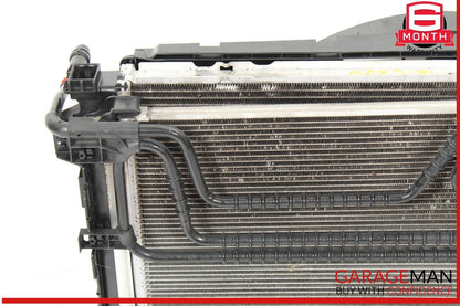 12-15 Mercedes W204 C250 Engine Motor Cooling Radiator A/C AC Condenser Assembly