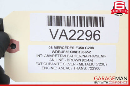 03-09 Mercedes W211 E350 E320 Rear Right Side Door Window Regulator Motor OEM