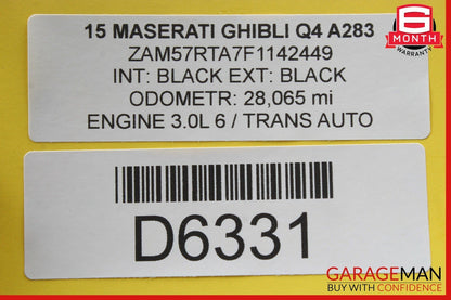 14-17 Maserati Ghibli Front Left / Right Xenon HID LED Headlight Ballast OEM