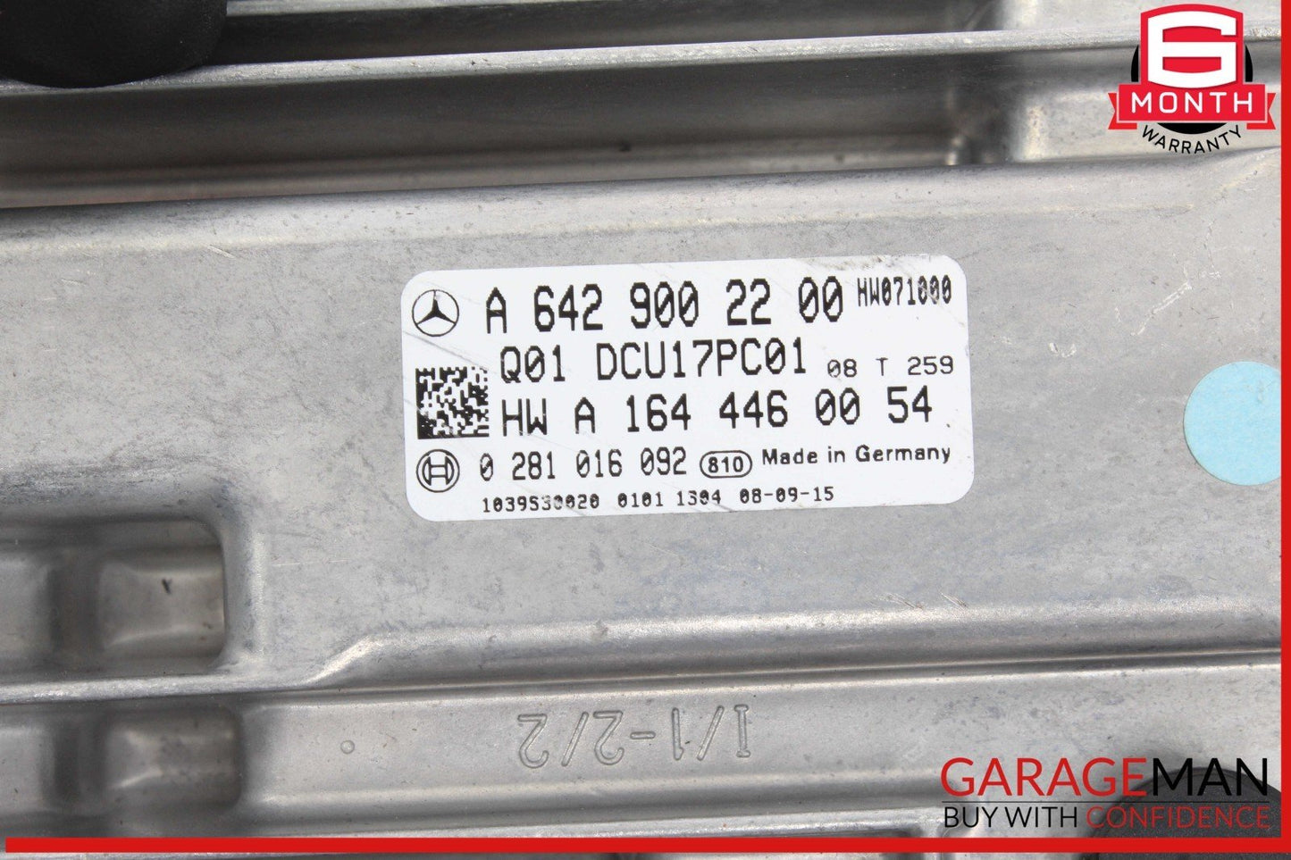 07-13 Mercedes W164 ML350 CDI Diesel Exhaust Gas Aftertreatment Control Unit