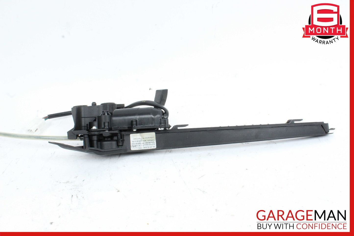 11-16 Mercedes W212 E350 Wagon Rear Left Side Parcelf Shelf Rail Motor OEM