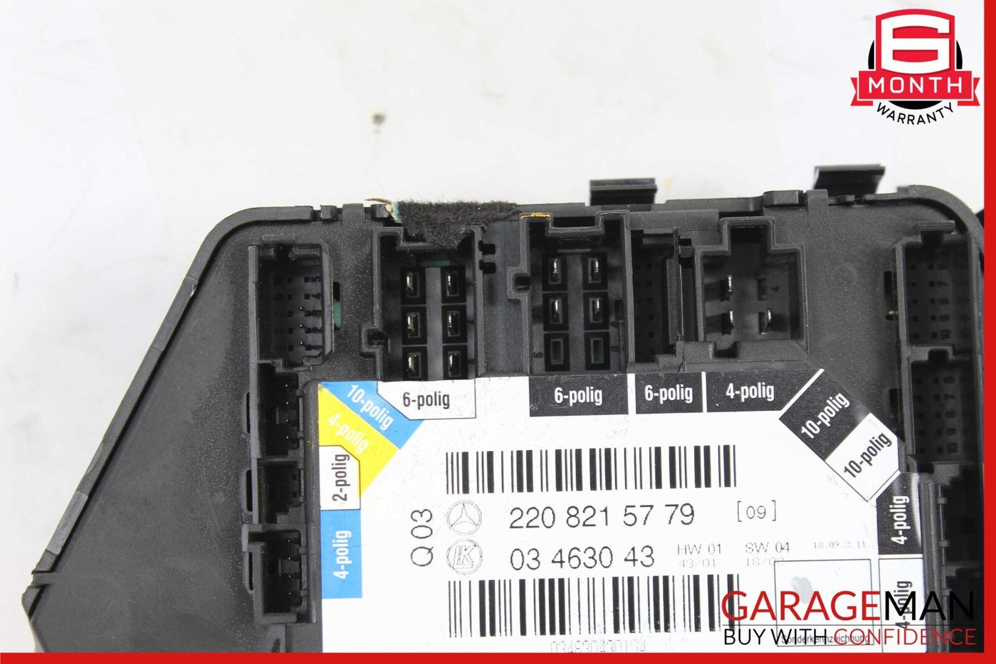 00-06 Mercedes W220 S55 AMG S500 Rear Left Side Seat Door Control Module OEM