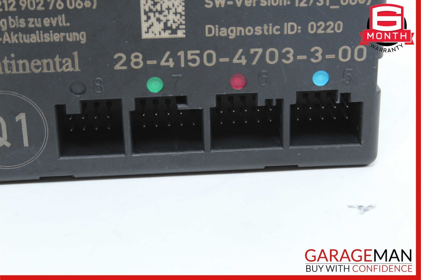 08-18 Mercedes E350 SLK250 C250 E400 Front Left Side Door Control Module Unit
