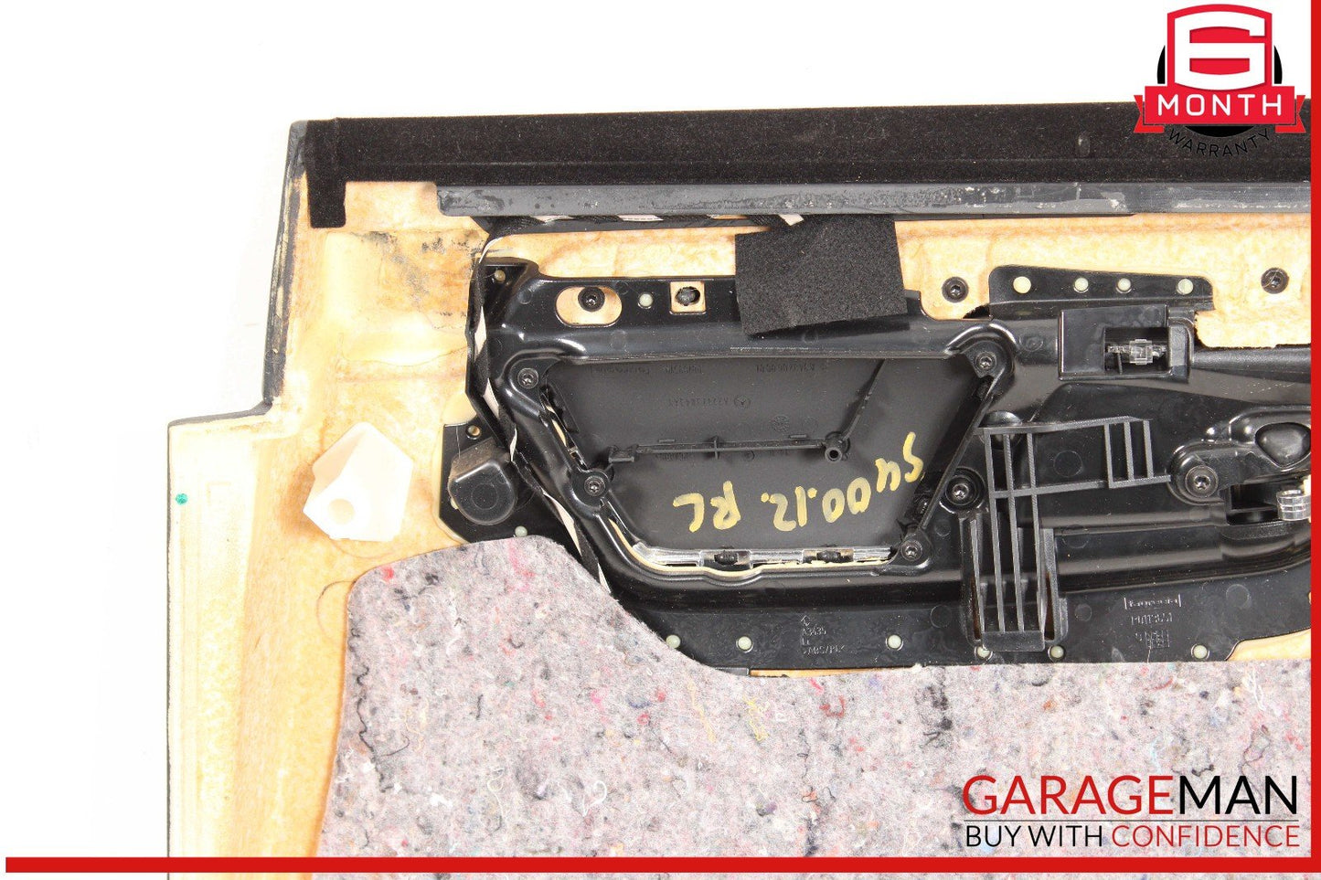 10-13 Mercedes W221 S400 S550 Rear Left Driver Side Interior Door Panel OEM