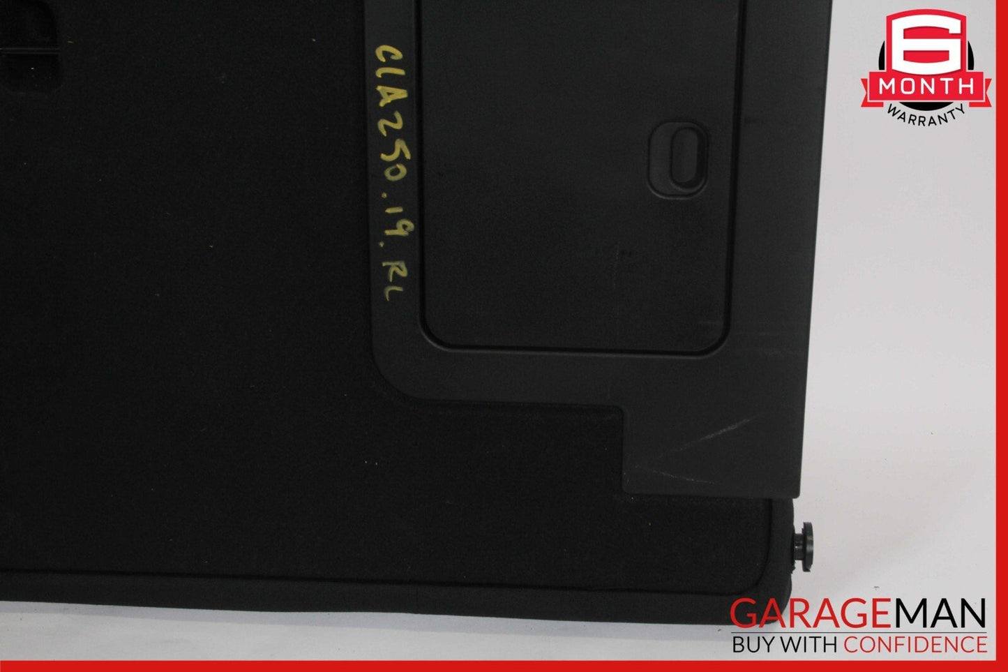 14-19 Mercedes W117 CLA250 Rear Left Top Upper Seat Cushion Cover Assy Black