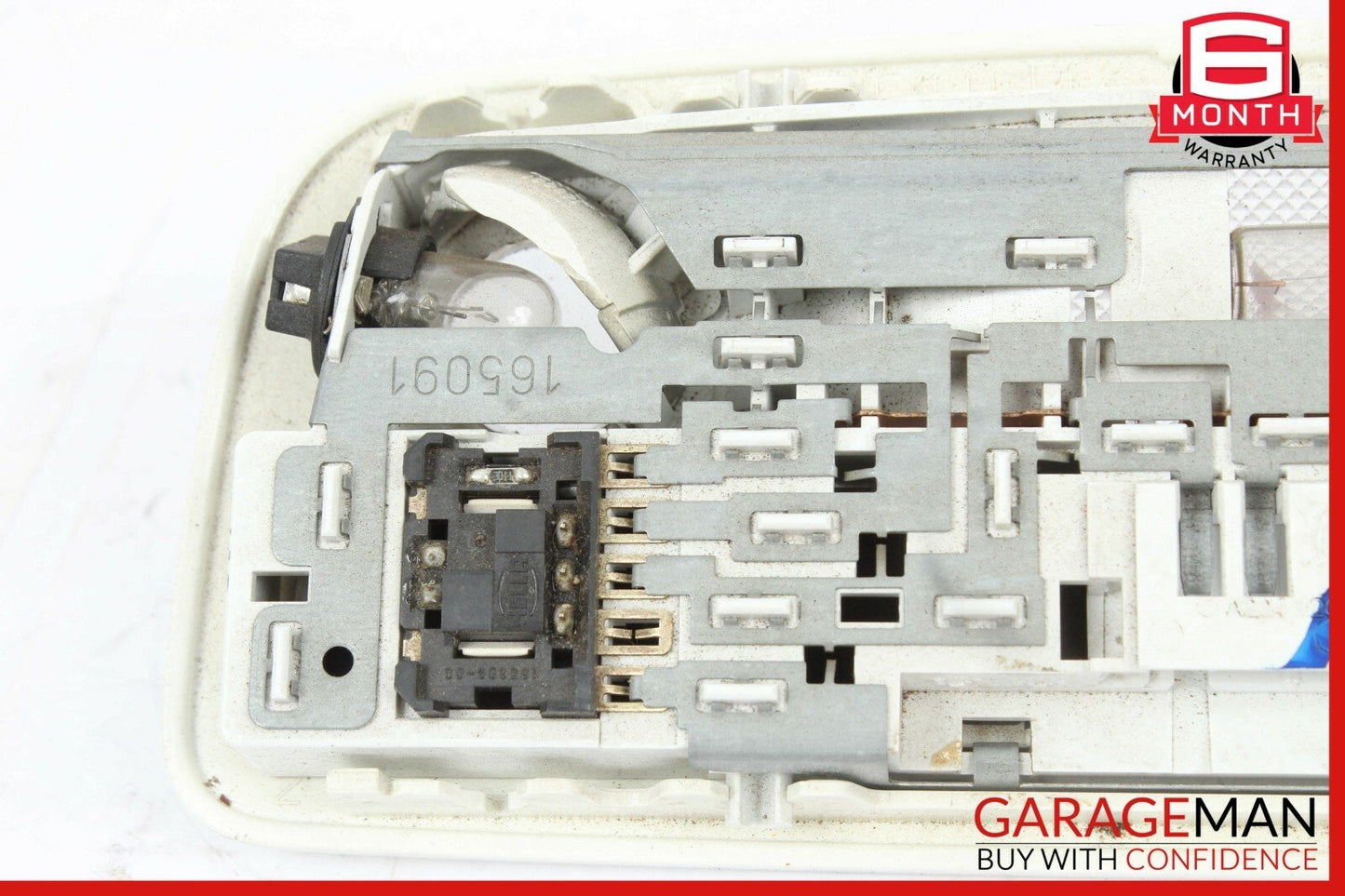 08-21 Mercedes C300 GLA250 A220 Rear Overhead Dome Light Black 2048204901