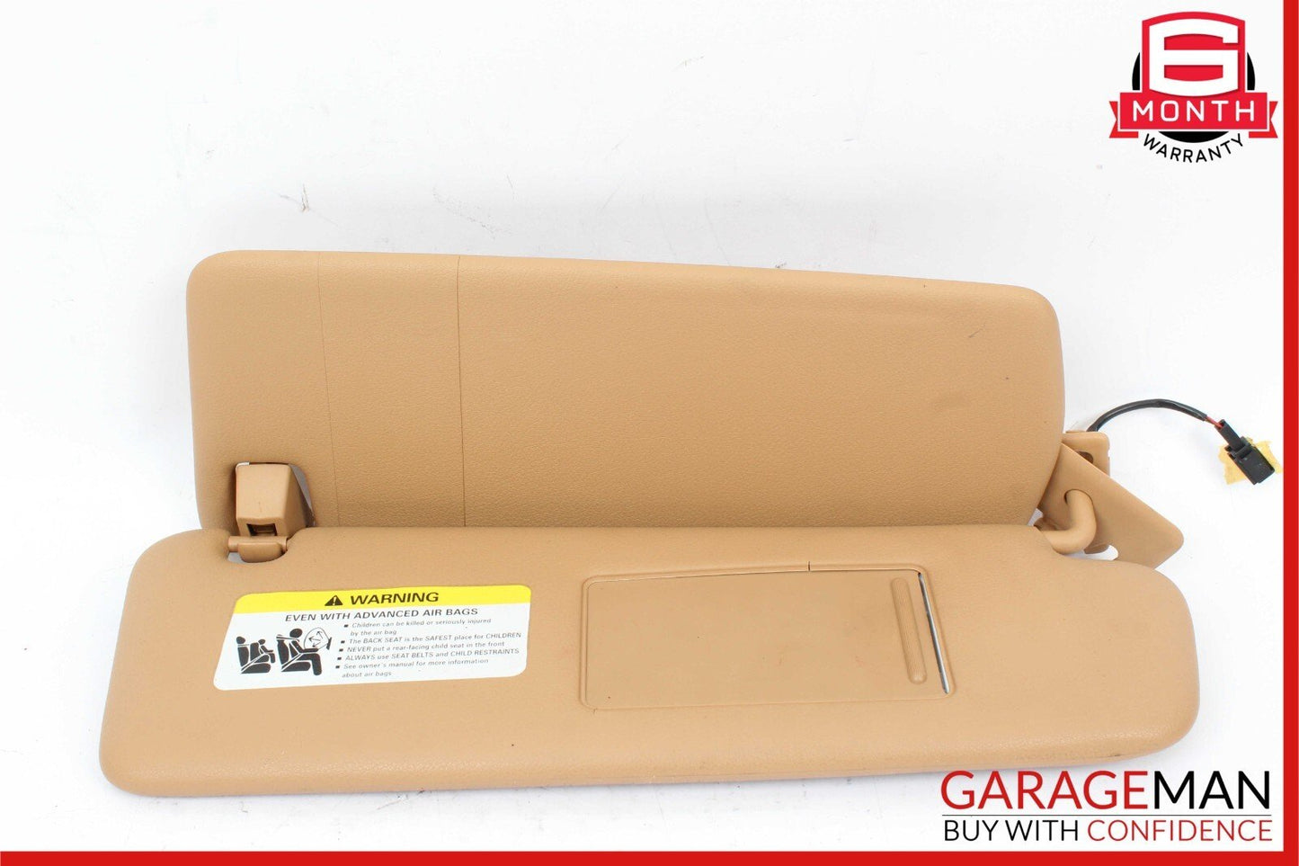 03-10 Porsche Cayenne S 955 957 Front Right Side Sunvisor Sun Visor Shade OEM