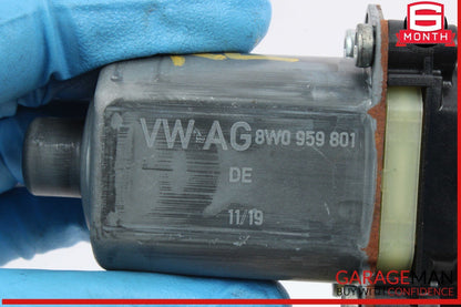 17-24 Audi S5 A4 Q7 Rear Left Driver Side Window Regulator Motor 8W0959801  OEM