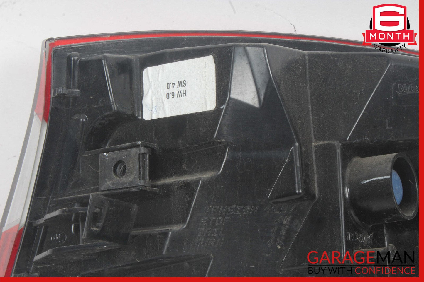 11-14 Porsche Cayenne 958 S Rear Left Side Outer Taillight Tail Light Lamp OEM