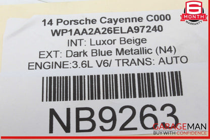 11-14 Porsche Cayenne 958 Fuel Pump Control Module Unit 7P0906093B OEM