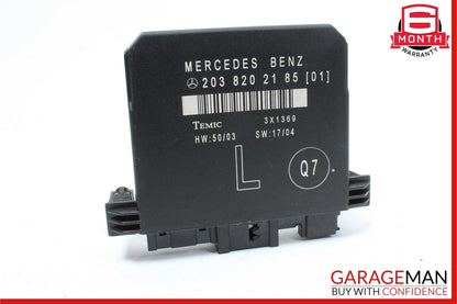 01-07 Mercedes W203 C230 C320 Rear Left Side Door Computer Control Module A95