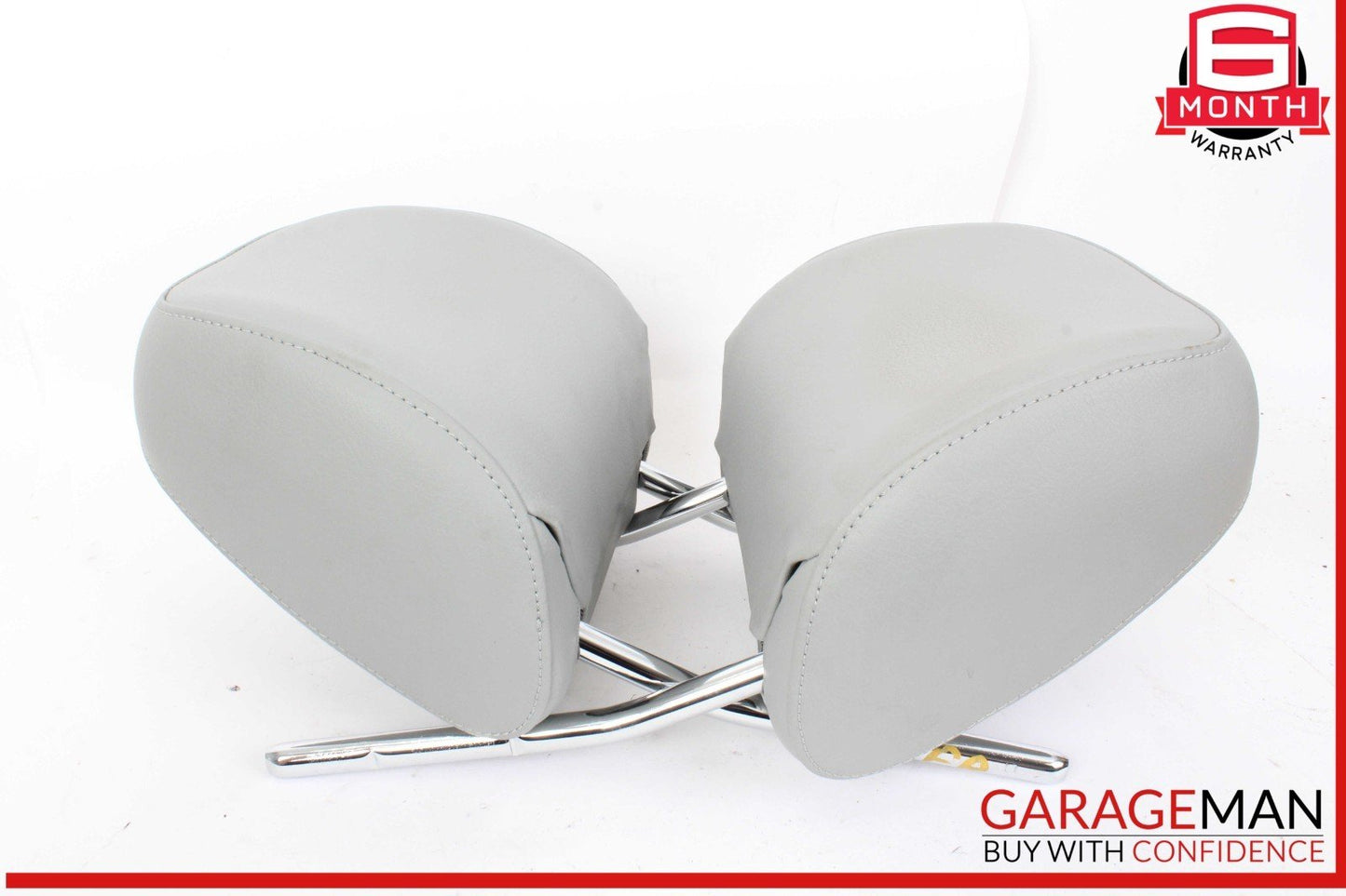13-16 Audi A4 Front Right and Left Side Headrest Head Rest Gray 8K0881901 OEM