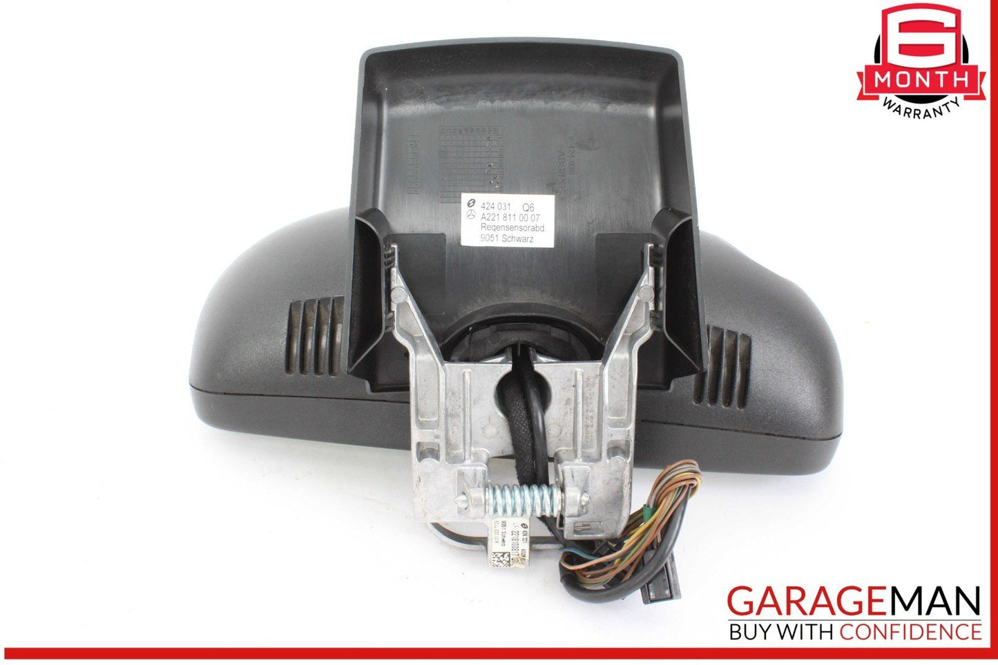 07-09 Mercedes W221 S550 S63 AMG S600 Interior Rear View Mirror Gray OEM
